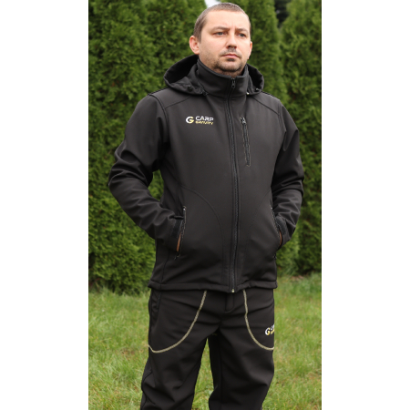Spodnie SOFTSHELL CZARNE M
